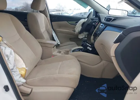 2016 Nissan Rogue Sv из США, поврежденный, VIN KNMAT2MV7GP686732